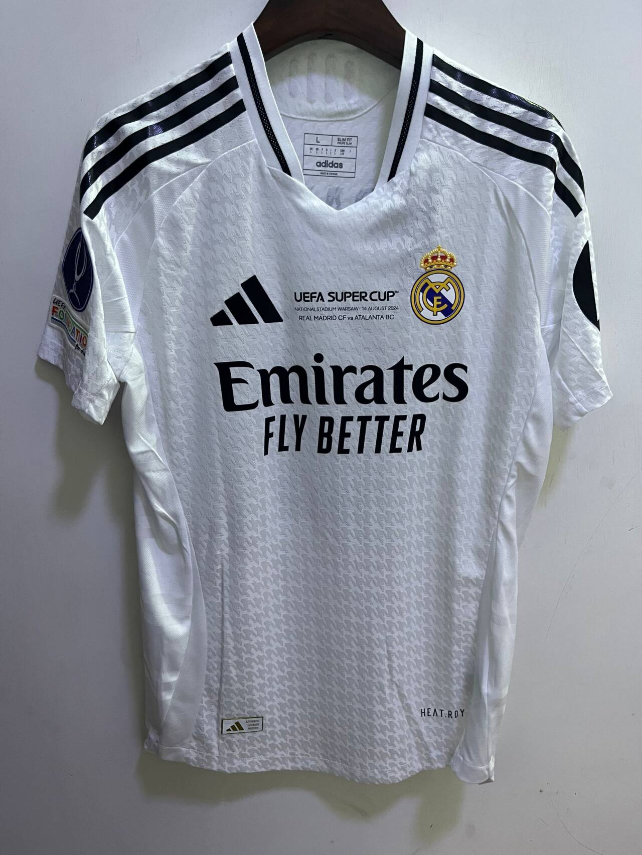 AAA Quality Real Madrid 24/25 Home Super Cup Jersey(Player)